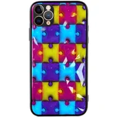 TPU+PC чехол Prisma Fluffie для Apple iPhone 11 Pro (5.8") Puzzle