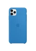 Чехол Silicone case (AAA) для Apple iPhone 11 Pro (5.8") Синий / Surf Blue