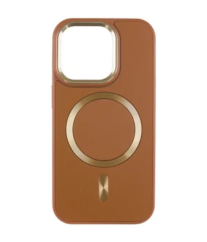 Кожаный чехол SnapCase with MagSafe для Apple iPhone 11 Pro (5.8") Brown