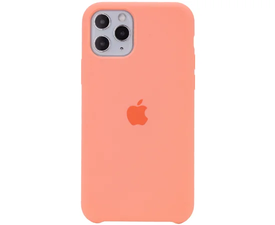 Чехол Silicone Case (AA) для Apple iPhone 11 Pro (5.8") Розовый / Living coral