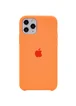 Чехол Silicone case (A) для Apple iPhone 11 Pro (5.8") Оранжевый / Papaya