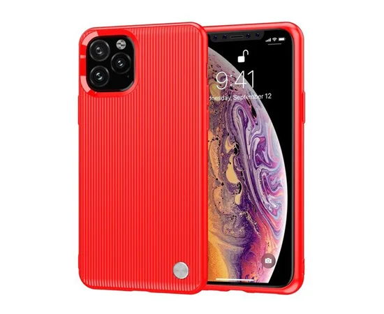 TPU чехол iPaky Suitcase Series для Apple iPhone 11 Pro (5.8") Красный