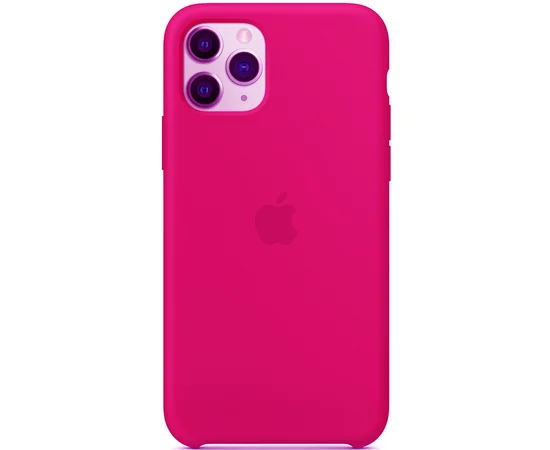 Чехол Silicone case (A) для Apple iPhone 11 Pro (5.8") Красный / Dragon Fruit