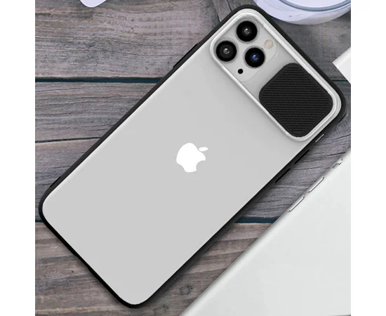Чехол Camshield mate TPU со шторкой защищающей камеру для Apple iPhone 11 Pro (5.8") Черный