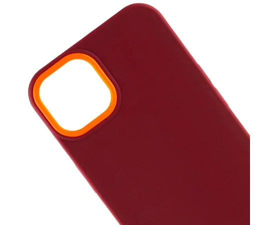 Чохол TPU+PC Bichromatic для Apple iPhone 11 Pro (5.8") Brown burgundy / Orange