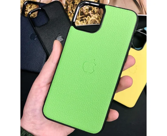 Кожаная накладка Epic Vivi Logo series для Apple iPhone 11 Pro (5.8") Зеленый