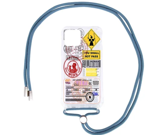 Чехол TPU Crossbody Street Style для Apple iPhone 11 Pro (5.8") Magician / Зеленый / Pine green