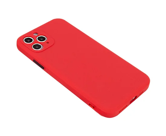 Чехол TPU Square Full Camera для Apple iPhone 11 Pro (5.8") Красный