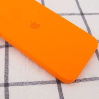 Чохол Silicone Case Square Full Camera Protective (AA) для Apple iPhone 11 Pro (5.8 ") Помаранчевий / Bright Orange