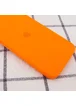 Чехол Silicone Case Square Full Camera Protective (AA) для Apple iPhone 11 Pro (5.8") Оранжевый / Bright Orange