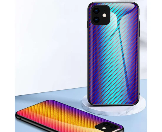 TPU+Glass чехол Twist для Apple iPhone 11 Pro (5.8") Голубой