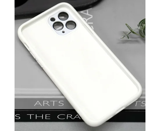 Чехол TPU+Glass Sapphire Midnight with MagSafe для Apple iPhone 11 Pro (5.8") Белый / White