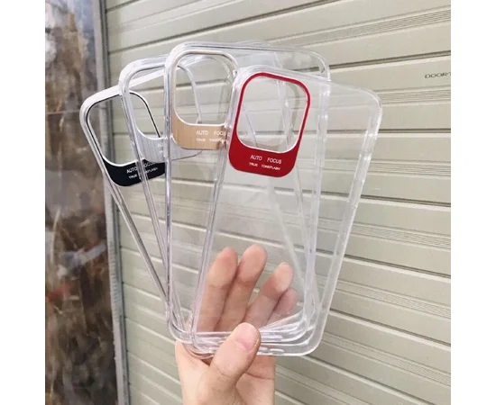 TPU чехол Epic clear flash для Apple iPhone 11 Pro (5.8") Бесцветный / Золотой