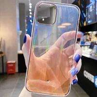 TPU+Glass чехол Aurora Classic для Apple iPhone 11 Pro (5.8") Оранжевый