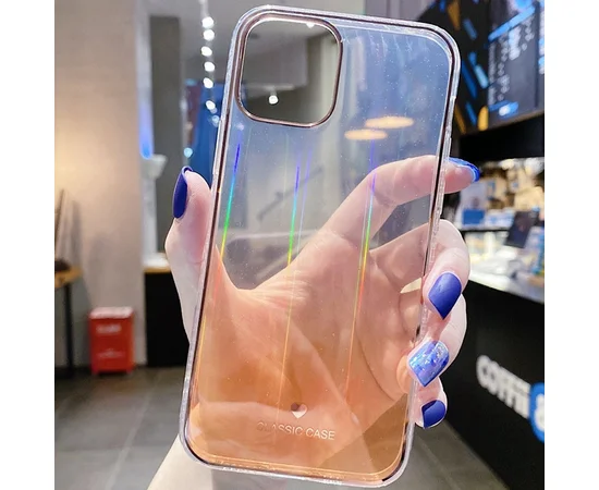 TPU+Glass чехол Aurora Classic для Apple iPhone 11 Pro (5.8") Оранжевый