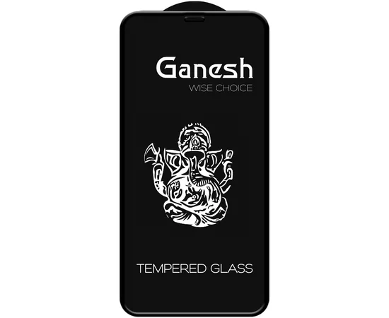 Защитное стекло Ganesh 3D (2 шт.) для Apple iPhone 11 Pro / X / XS (5.8") Черный