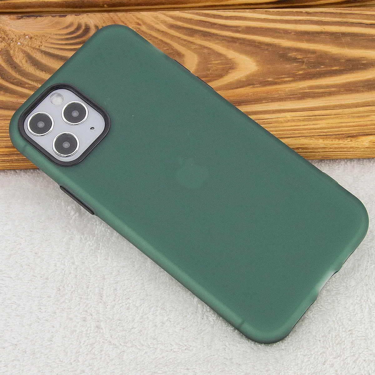 Чехол-накладка Epik Moon Eclipse series для Apple iPhone 11 Pro (5.8") Темно-зеленый / Черный