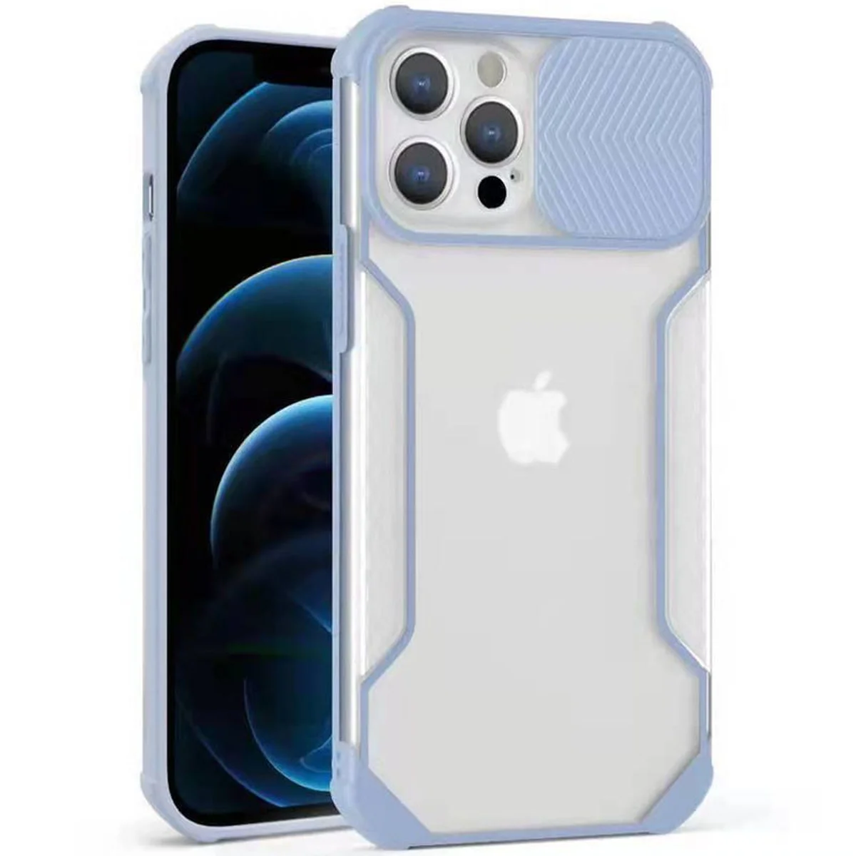 Чохол Camshield matte Ease TPU зі шторкою для Apple iPhone 11 Pro (5.8") Бузковий