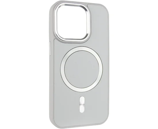 Кожаный чехол SnapCase with MagSafe для Apple iPhone 11 Pro (5.8") Grey