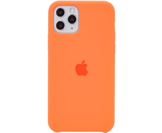 Чехол Silicone case (A) для Apple iPhone 11 Pro (5.8") Оранжевый / Nectraine