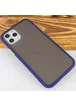 TPU+PC чехол Color Buttons для Apple iPhone 11 Pro (5.8") Синий