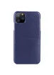 Кожаная накладка G-Case Cardcool Series для Apple iPhone 11 Pro (5.8") Синий