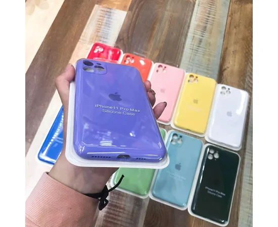 Чохол Silicone Case Full Protective для Apple iPhone 11 Pro (5.8 ") Бузковий / Dasheen