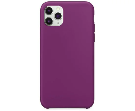 Силиконовый чехол Soft cover для Apple iPhone 11 Pro (5.8") Фиолетовый / Purple