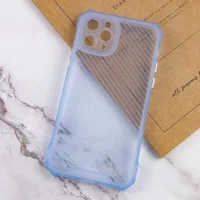 Чехол TPU Ease Carbon color series для Apple iPhone 11 Pro (5.8") Синий / Прозрачный