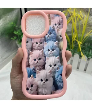Чехол TPU Cloudy Pictures для Apple iPhone 11 Pro (5.8") Kittens