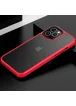 TPU + PC чохол Metal Buttons для Apple iPhone 11 Pro (5.8 ") Червоний