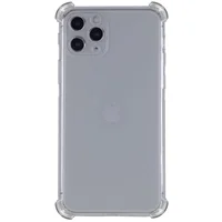 TPU чехол GETMAN Ease logo усиленные углы для Apple iPhone 11 Pro (5.8") Серый (прозрачный)