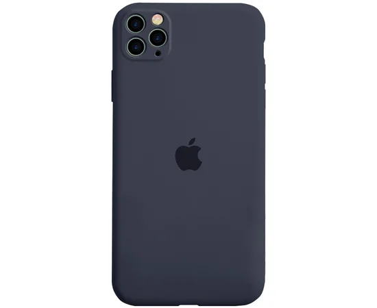 Чехол Silicone Case Full Protective для Apple iPhone 11 Pro (5.8") Синий / Midnight Blue