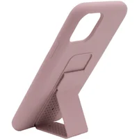 Чехол Silicone Case Hand Holder для Apple iPhone 11 Pro (5.8") Розовый / Pink Sand