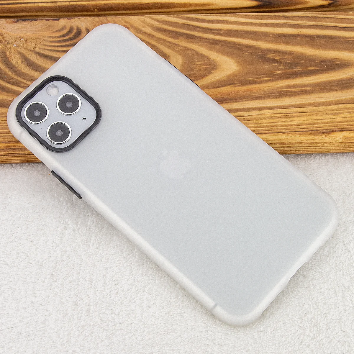 Чехол-накладка Epik Moon Eclipse series для Apple iPhone 11 Pro (5.8") Белый / Черный