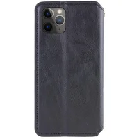 Кожаный чехол-книжка GETMAN Cubic (PU) для Apple iPhone 11 Pro (5.8") Черный