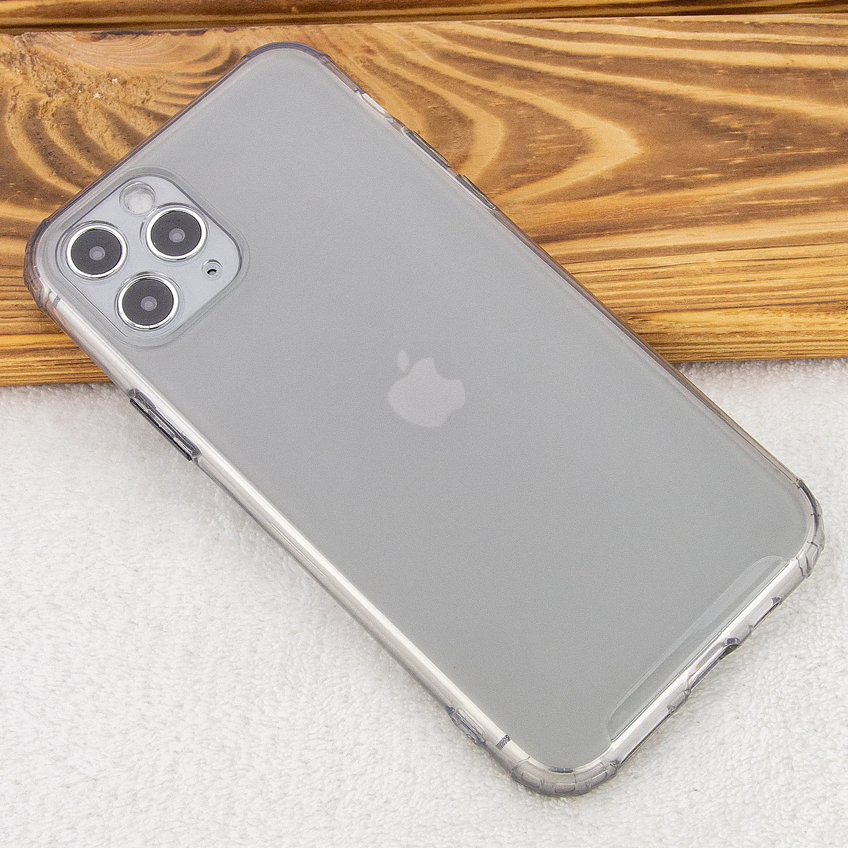 TPU чохол Сolor matte для Apple iPhone 11 Pro (5.8 ") Чорний