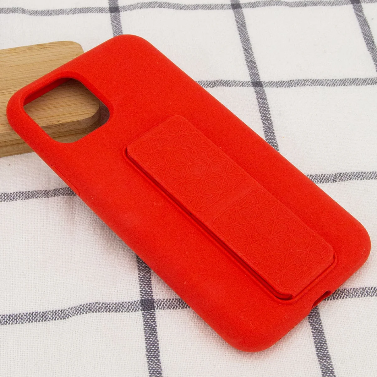 Чохол Silicone Case Hand Holder для Apple iPhone 11 Pro (5.8 ") Червоний / Red