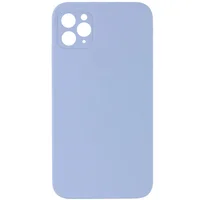 Чехол Silicone Case Lakshmi Square Full Camera для Apple iPhone 11 Pro (5.8") Голубой / Mist blue