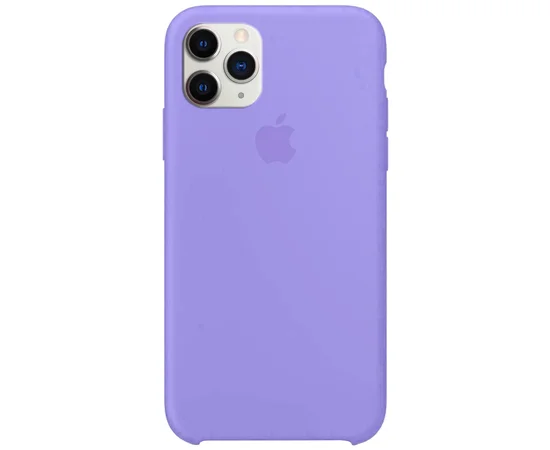 Чохол Silicone case (A) для Apple iPhone 11 Pro (5.8 ") Бузковий / Dasheen