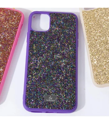 TPU чехол Bling World Brilliant Case для Apple iPhone 11 Pro (5.8") Фиолетовый
