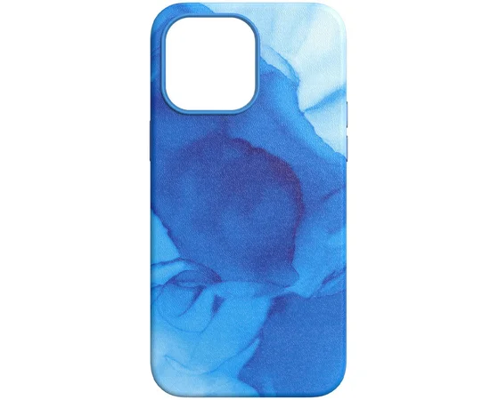 Кожаный чехол Figura Series Case with MagSafe для Apple iPhone 11 Pro (5.8") Blue