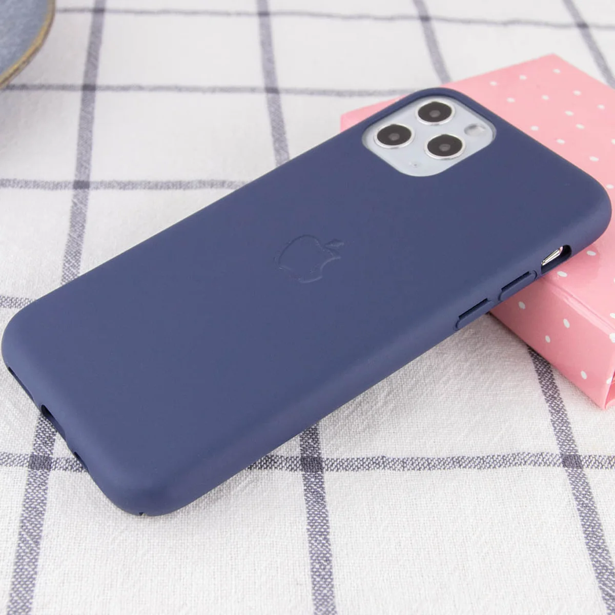 Чехол Silicone Case Full Protective (A) для Apple iPhone 11 Pro (5.8") Синий / Midnight Blue