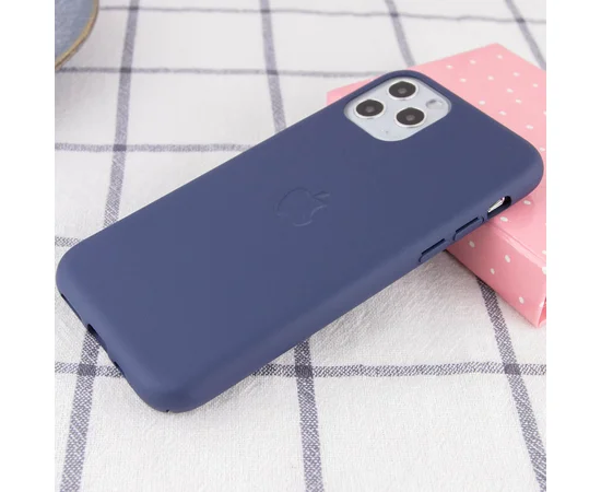 Чехол Silicone Case Full Protective (A) для Apple iPhone 11 Pro (5.8") Синий / Midnight Blue
