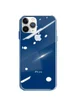 TPU+Glass чехол GLOSSY Logo series для Apple iPhone 11 Pro (5.8") Синий / Blue