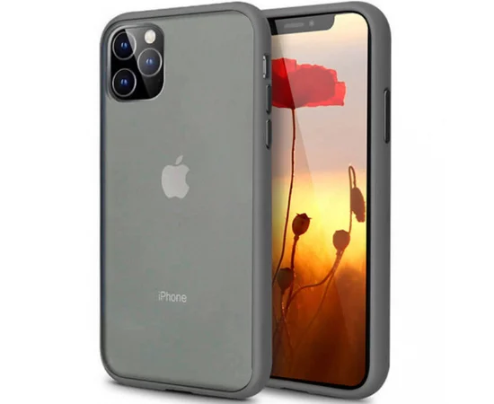 TPU чехол LikGus Maxshield для Apple iPhone 11 Pro (5.8") Серый