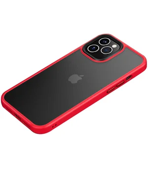 TPU + PC чохол Metal Buttons для Apple iPhone 11 Pro (5.8 ") Червоний