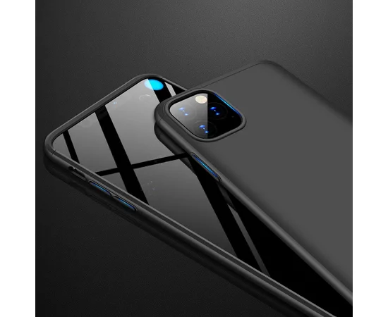 Пластиковая накладка GKK LikGus 360 градусов для Apple iPhone 11 Pro (5.8") Черный