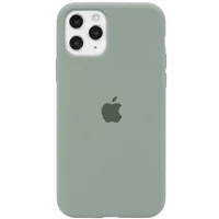 Чехол Silicone Case Full Protective (AA) для Apple iPhone 11 Pro (5.8") Серый / Mist Blue