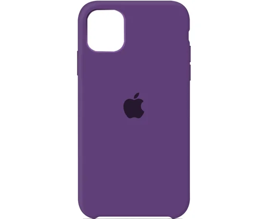 Чехол Silicone case (A) для Apple iPhone 11 Pro (5.8") Фиолетовый / Purple